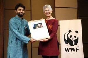 Rohan Chakravarty won WWF International President’s Award