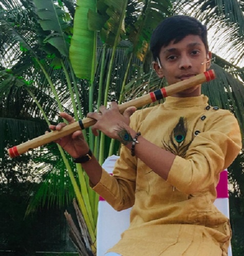 Teen Flutist Om.K.Patel