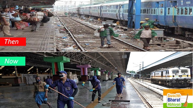 Indian Railway Stations - Then And Now