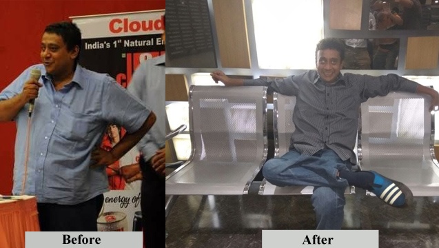 raja subramaniam before and after weight loss