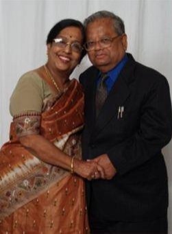 A PMitra and his wife sunanda mitra.