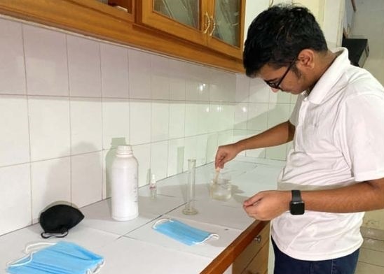 Nikhil Ramachandran Young Scientist Born In Father's Lab 