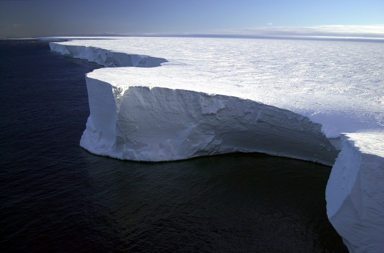 Kathleen Explores the gauging impact of B-15 A massive iceberg