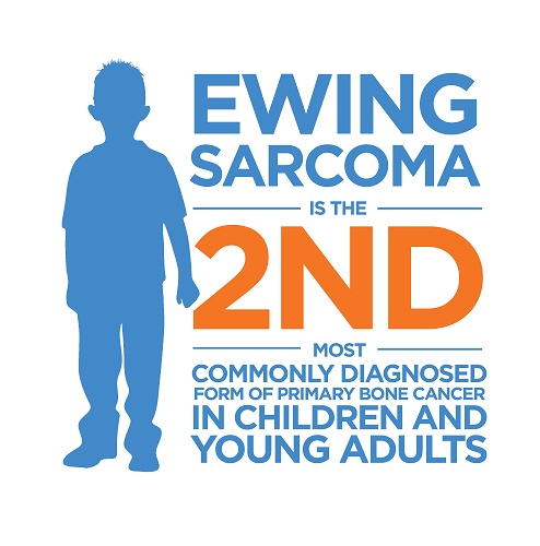 Ewing Sarcoma recorded 11.25 per million cases of sarcoma in young people globally