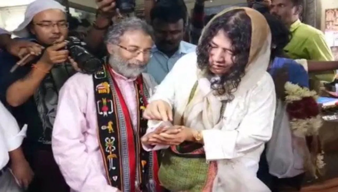 Irom Sharmila marries Desmond Coutinha