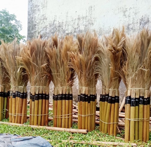 Broom made with Bamboo