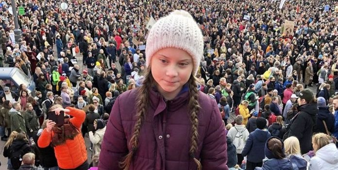 Greta Tintin movement created history, with a record of more than 3.5 million protesters demonstrating across the world