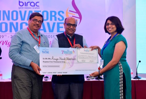 INAE's Young Entrepreneur Award was conferred on Anuya Nisal for the year 2020