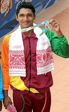 sajan prakash Indian Swimmer