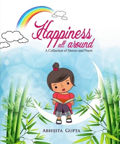 Abhijita wrote a book titled Happiness All Around” during the COVID-19 lockdown