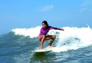 sinchana gowda India's boldest female surfers