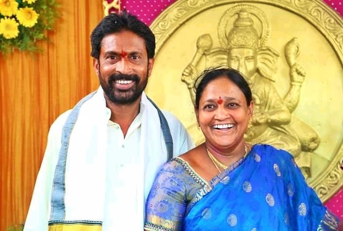 Saikiran Pabbala Parents Pabbala Venkateshwarlu and Pabbala Nagalaxmi