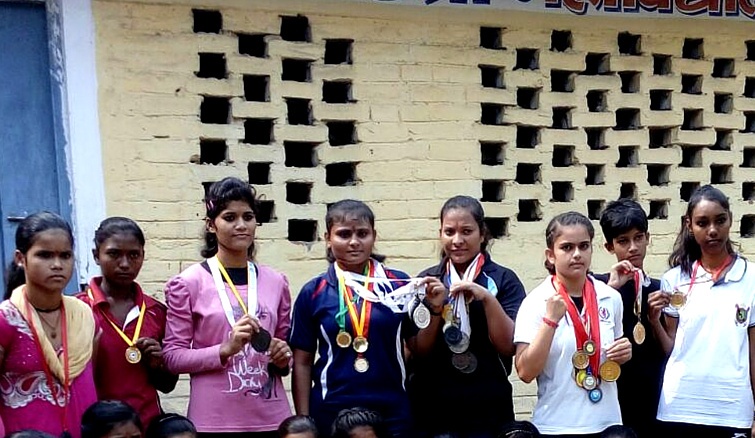 Priyanka and Varsha who another female student, were able to participate