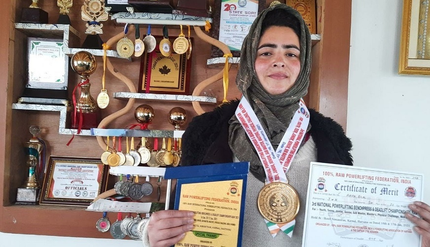 Arifa Bilal Kashmirs first woman fitness trainer. Its breaking all gender Stereotypes