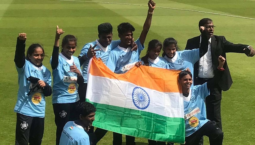 They won the Street Child Cricket World Cup against team England at the iconic Lords stadium