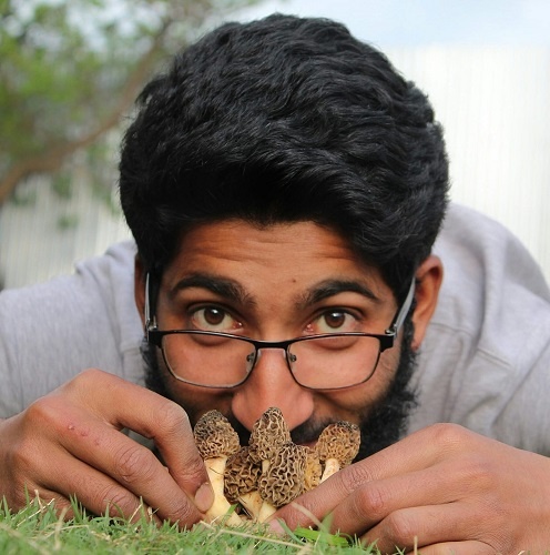 Suhaib was recognized for discovering and documenting the endemic flora of mushrooms