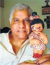 I started working with the formulator of the famous Amul Girl, Eustace Fernandes