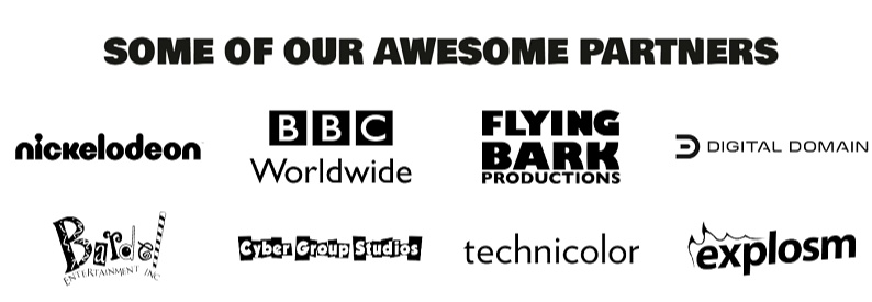 Digitoonz is now serving Global Leaders like BBC, Nickelodeon, and Digital Domain