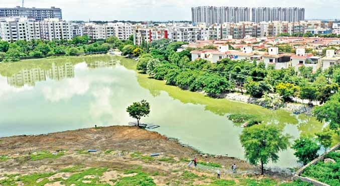 She thus started advocating the need for water conservation in residential apartments, office blocks through rainwater harvesting techniques