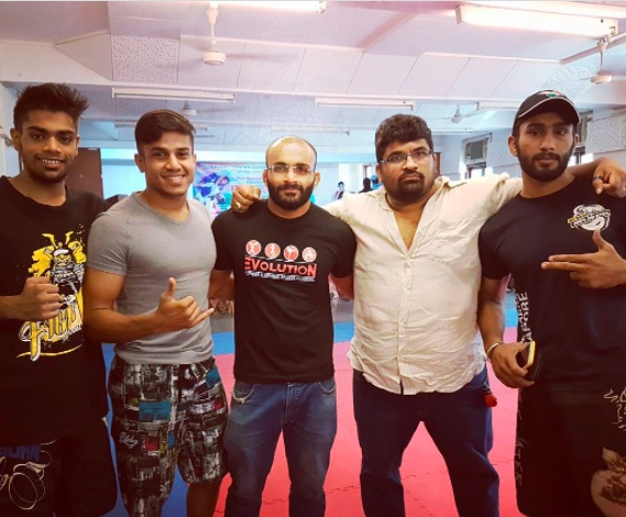 Chaitanya thus started his Mixed Martial Arts career with the Evolution Combat Fighting Academy in Mumbai