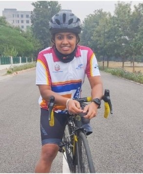 India's only female para cyclist, Tanya from MP, said that sports changed her life and made it even better