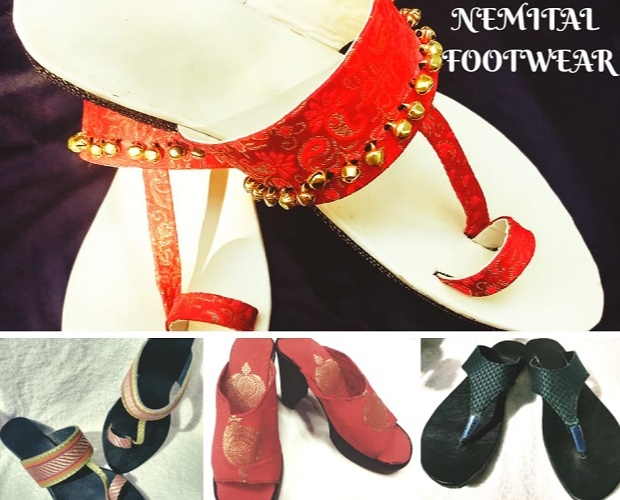 Nemital launched a wide variety of footwear like kolhapuris, Mojris, sandals and heels