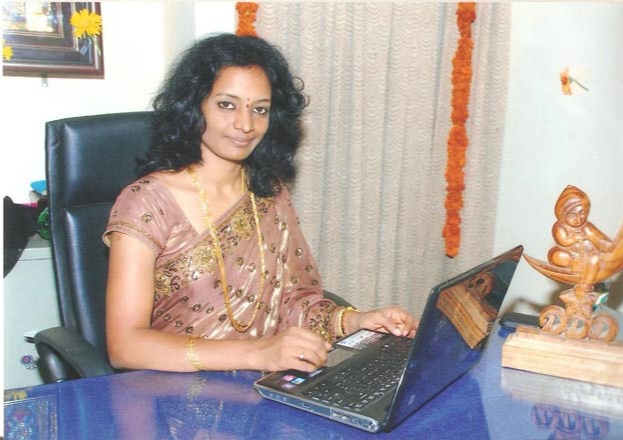 An Entrepreneur - She founded a company called GS Digital Dream Designer Pvt. Ltd