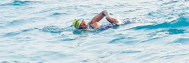 Swimming Across The Palk Strait