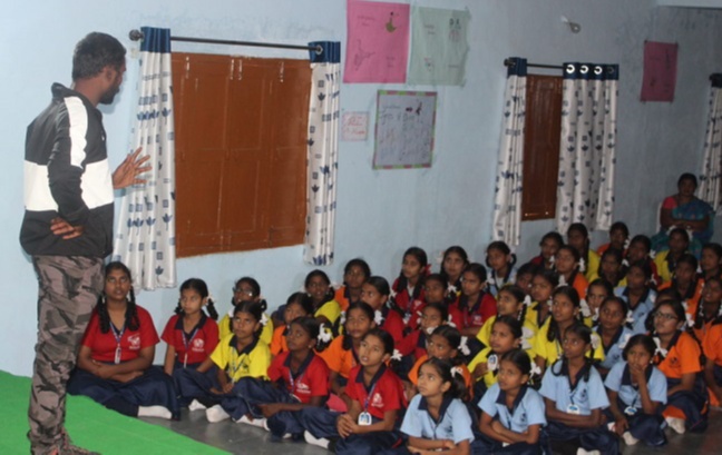 The Shield - which trains young girls and women in self-defence