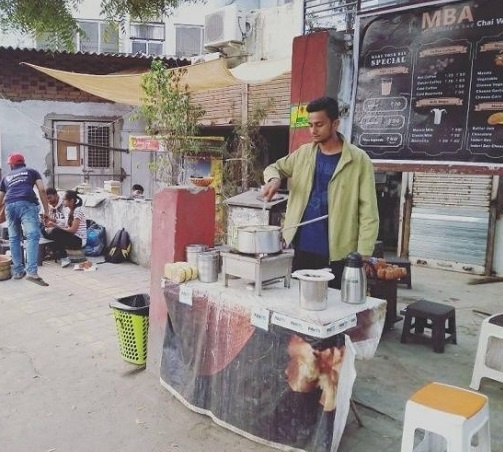 Prafull soon left his job at McDonald's and concentrated full-time on the tea stall