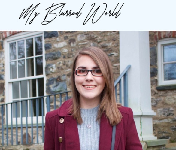 To Share The Pain And To Give Confidence - Elin started a blog named - My Blurred Vision - in 2015