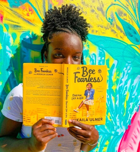 Mikaila Ulmer first book - Bee Fearless, Dream Like a Kid, published by Penguin Random House and launched in August 2020