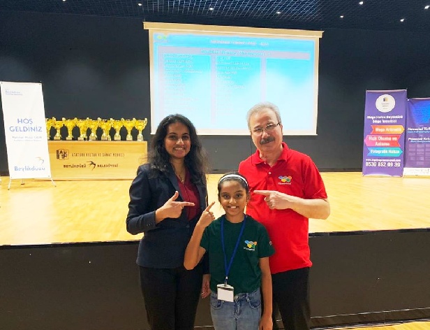 Avantika participated at the Turkey Open Championships