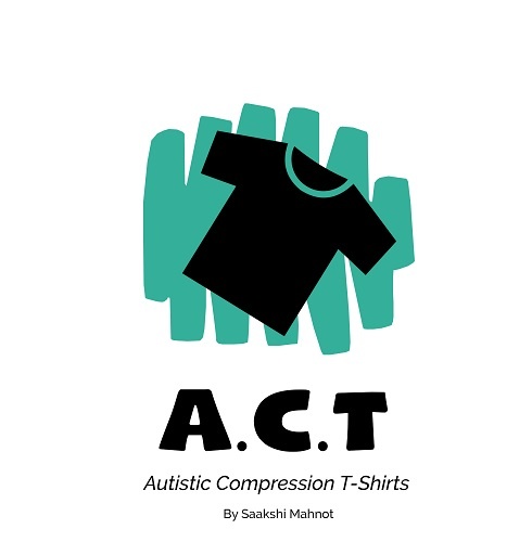 Saakshi Mahnot founded the project, Autistic Compression Tshirt