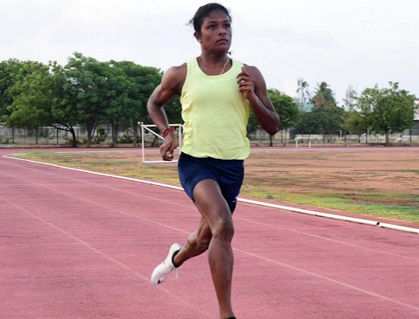 From Barefoot running She makes it to the Tokyo Olympics. Spotted and ...