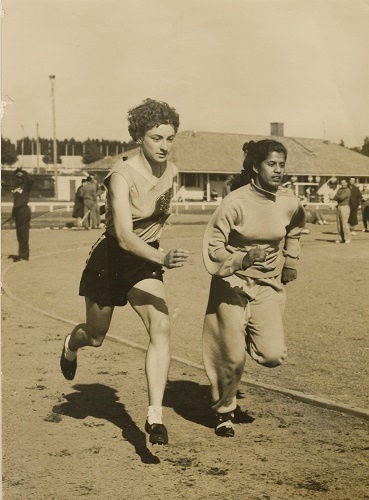 Mary D'souza became a part of the Bombay team and was the youngest in the relay team that won nationals