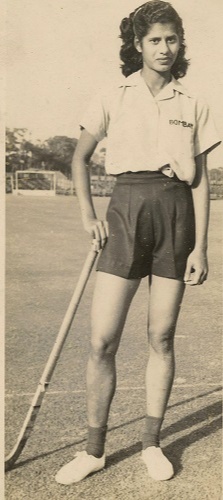 Mary D'Souza Sequeira is an Indian female Olympian who competed internationally in both Track and Field and Field Hockey