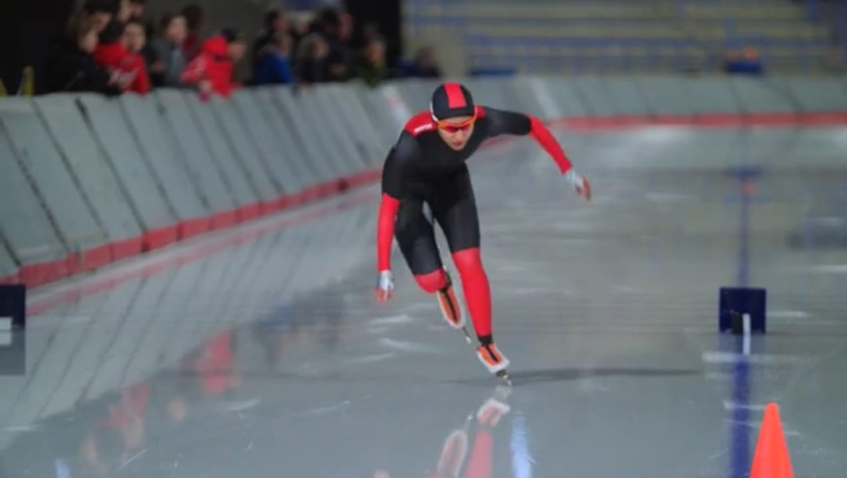 First woman Indian Ice Speed Skater is working hard to reach the Winter Olympics