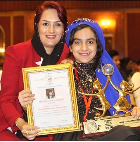 Tara Ghahremani maestro is also recognized with the Global Child Prodigy Award in January 2020