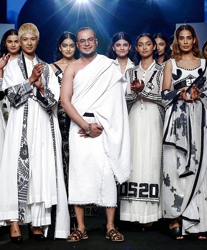 Mohammad Mazhar was chosen to present his collection at the 2018 Lakme Fashion Week as a part of the GenNext programme