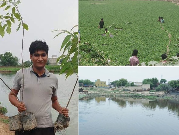 Rejuvenated more than 20 lakes and ponds around Noida. Tonnes of waste collected is recycled