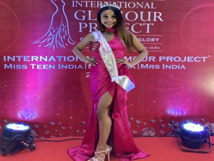 Mangaluru lady crowned Miss Glamorous Fashionista 2021 at TIGP 2021