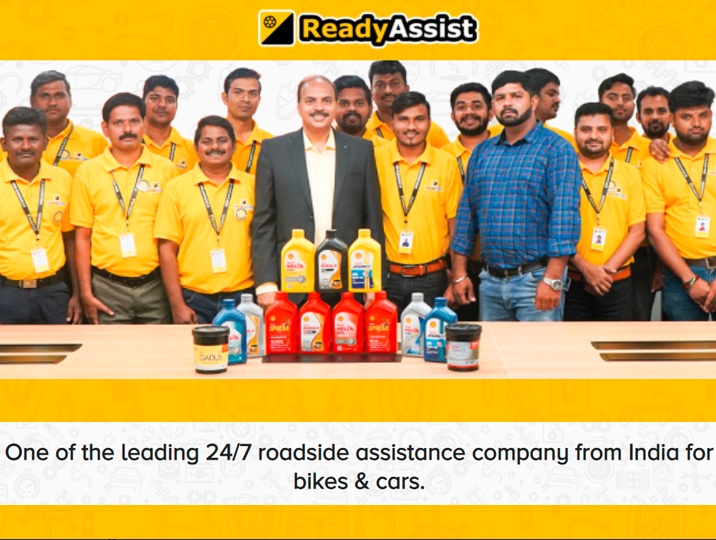  READYASSIT provides 24x7 roadside assistance incase you have a vehicle breakdown