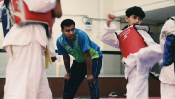 Jaydeep, at 26, got his black belt in Taekwondo in 2013 and chose to begin instructing impoverished youngsters all around the metropolis
