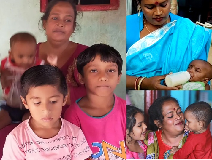 Trans woman deprived of love and affection, is now the mother of orphaned children
