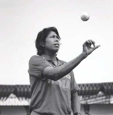 At 19, Jhulan Goswami made her debut in the Bengal cricket team