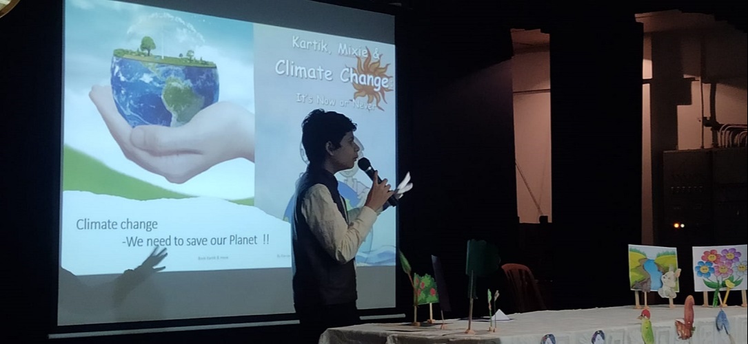 Conducting workshops was never so easy. Raising awareness on climate change, plastic pollution wasn't a cake walk